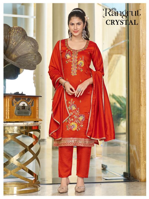 Rangrut crystal branded wholesale kurtis